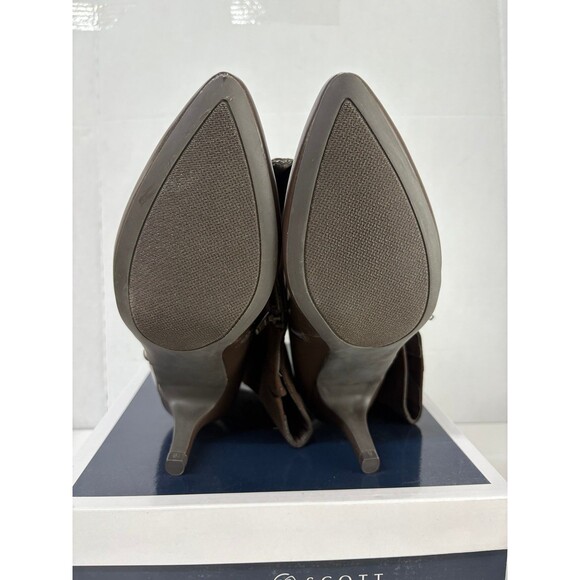 Karen Scott Women's FREYLN Comfort Insole Thigh-High Boots Chocolate Size 9.5M - Picture 7 of 7